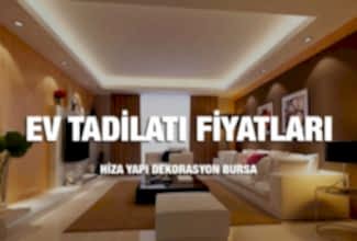 Bursa Ev Tadilatı Fiyatları